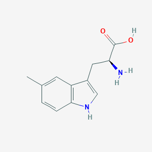 molecular formula C12H14N2O2 B085979 5-methyl-L-tryptophan CAS No. 154-06-3