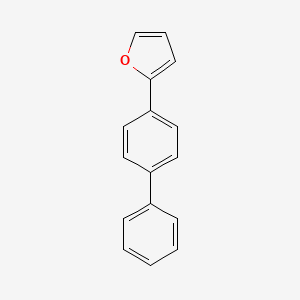 molecular formula C16H12O B8598202 2-Biphenyl-4-yl-furan CAS No. 21236-00-0