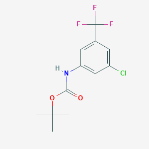 Tert-butyl 3-chloro-5-(trifluoromethyl)phenylcarbamate