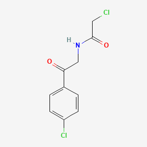 N-(4-chlorophenacyl) chloroacetamide