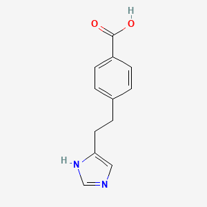 4-[2-(1H-imidazol-5-yl)ethyl]benzoic acid