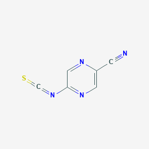 5-Isothiocyanatopyrazine-2-carbonitrile