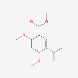 5-Isopropenyl-2,4-dimethoxy-benzoic acid methyl ester