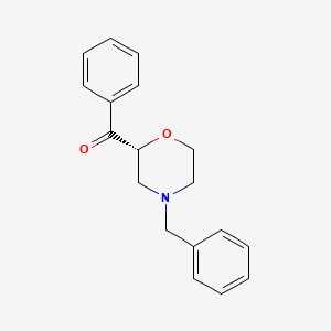 [(2R)-4-Benzylmorpholin-2-yl](phenyl)methanone
