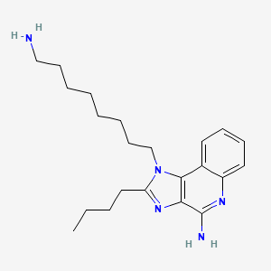 1-(8-aminooctyl)-2-butyl-1H-imidazo[4,5-c]quinolin-4-amine