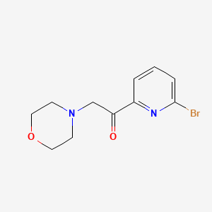 1-(6-Bromopyridin-2-yl)-2-morpholin-4-ylethanone