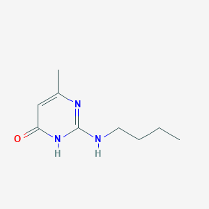 2-(Butylamino)-6-methylpyrimidine-4(3H)-one