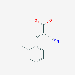 Methyl 2-cyano-3-(2-mehtylphenyl)-2-propenoate