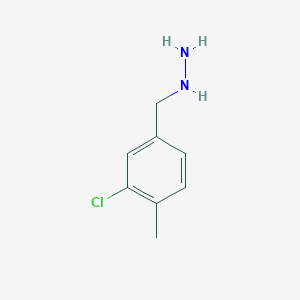 4-Methyl-3-chlorobenzylhydrazine