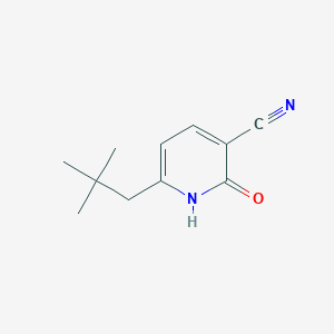 1,2-Dihydro-2-oxo-6-neopentyl-3-cyanopyridine