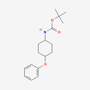 tert-Butyl (4-phenoxycyclohexyl)carbamate