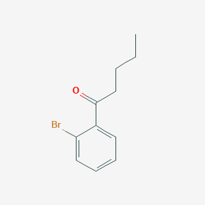 molecular formula C11H13BrO B8599048 2'-Bromovalerophenone 