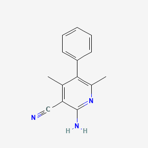 2-Amino-4,6-dimethyl-5-phenylpyridine-3-carbonitrile