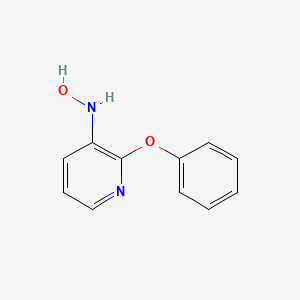molecular formula C11H10N2O2 B8599139 N-(2-Phenoxypyridin-3-yl)hydroxylamine CAS No. 180677-33-2