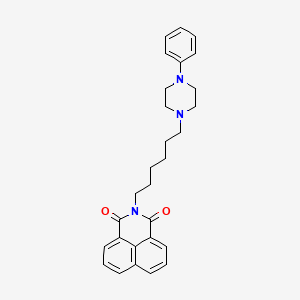 2-[6-(4-Phenyl-piperazin-1-yl)-hexyl]-benzo[de]isoquinoline-1,3-dione