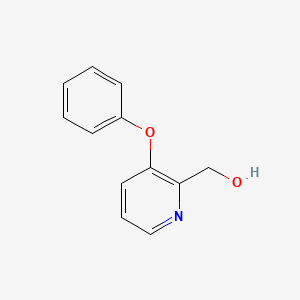 molecular formula C12H11NO2 B8599184 (3-Phenoxypyridin-2-yl)methanol 