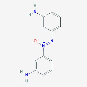 molecular formula C12H12N4O B085992 Azoxyaniline CAS No. 101-13-3