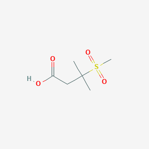 3-(Methanesulfonyl)-3-methylbutyric acid