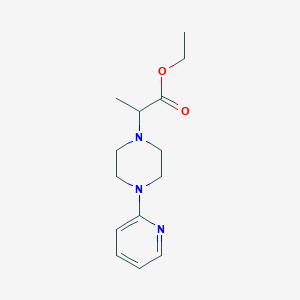 Ethyl 2-(4-(2-Pyridyl)-1-piperazinyl)propionate