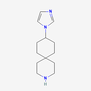 9-(1H-Imidazol-1-yl)-3-azaspiro[5.5]undecane