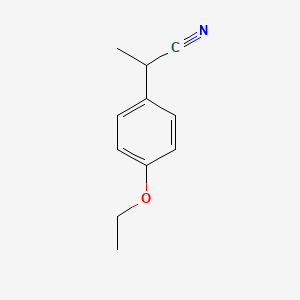 2-(4-Ethoxyphenyl) propionitrile