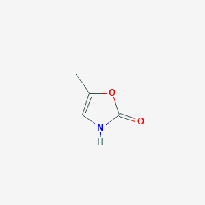 molecular formula C4H5NO2 B085993 5-Methyloxazol-2(3H)-one CAS No. 13627-02-6