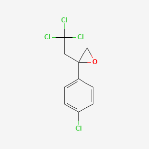 2-(4-Chlorophenyl)-2-(2,2,2-trichloroethyl)oxirane