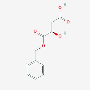 molecular formula C11H12O5 B8599406 (R)-4-(Benzyloxy)-3-hydroxy-4-oxobutanoic acid 