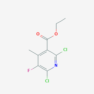 Ethyl 2,6-dichloro-5-fluoro-4-methylnicotinate