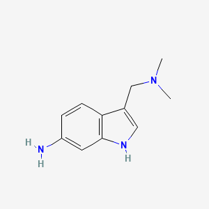 6Amino-3(dimethylaminomethyl)indole