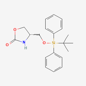 (R)-4-(((tert-butyldiphenylsilyl)oxy)methyl)oxazolidin-2-one