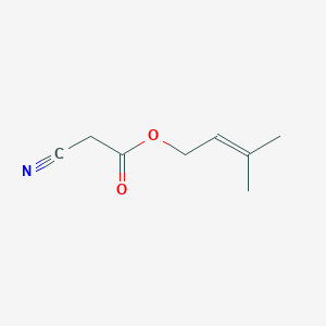 3-Methylbut-2-en-1-yl cyanoacetate