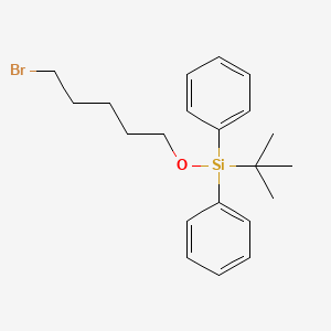 Silane, [(5-bromopentyl)oxy](1,1-dimethylethyl)diphenyl-