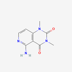 Pyrido(4,3-d)pyrimidine-2,4(1H,3H)-dione, 5-amino-1,3-dimethyl-