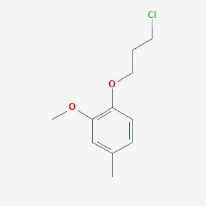 1-Chloro-3-(2-methoxy-4-methylphenoxy)propane