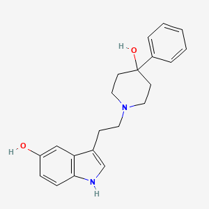 3-[2-(4-Hydroxy-4-phenylpiperidin-1-yl)ethyl]-1H-indol-5-ol