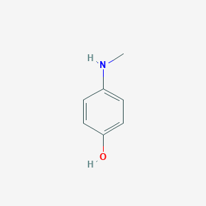 molecular formula C7H9NO B085996 4-(甲基氨基)苯酚 CAS No. 150-75-4