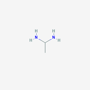 molecular formula C2H8N2 B8599609 Ethane-1,1-diamine CAS No. 4433-65-2