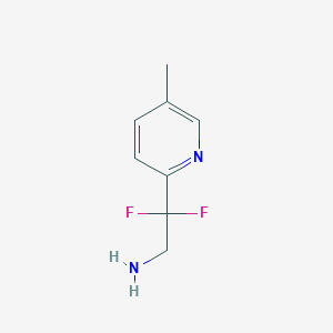 2-Pyridineethanamine, beta,beta-difluoro-5-methyl-