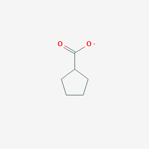 molecular formula C6H9O2- B8599756 Cyclopentanecarboxylate 