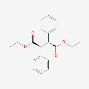 molecular formula C20H22O4 B085999 meso-2,3-Diphenyl-succinic acid diethyl ester CAS No. 13638-89-6