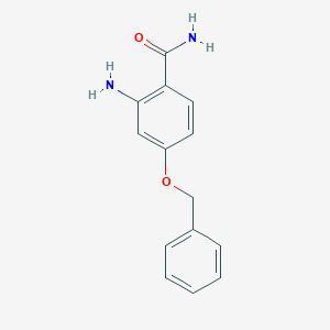 2-Amino-4-(benzyloxy)benzamide