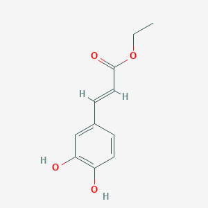 molecular formula C11H12O4 B086002 Ethyl caffeate CAS No. 102-37-4