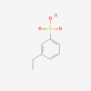 molecular formula C8H10O3S B086004 3-ethylbenzenesulfonic Acid CAS No. 138-29-4