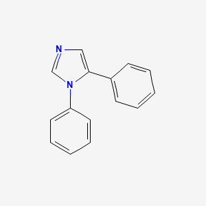 molecular formula C15H12N2 B8600406 1,5-Diphenylimidazole CAS No. 61278-58-8