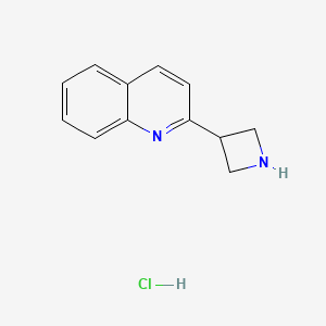 2-(3-Azetidinyl)quinoline Hydrochloride