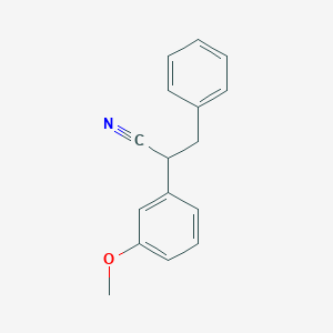 2-(3-Methoxyphenyl)-3-phenylpropanenitrile