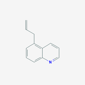 molecular formula C12H11N B8600559 5-(2-Propen-1-yl)quinoline CAS No. 475215-28-2