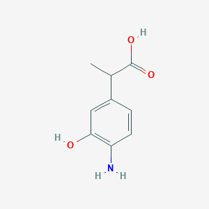 2-(4-Amino-3-hydroxy-phenyl)-propionic acid