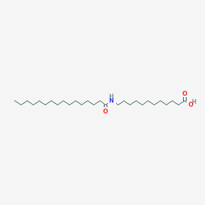 12-(Hexadecanoylamino)dodecanoic acid